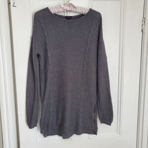 Talbots Grey Knit Sweater